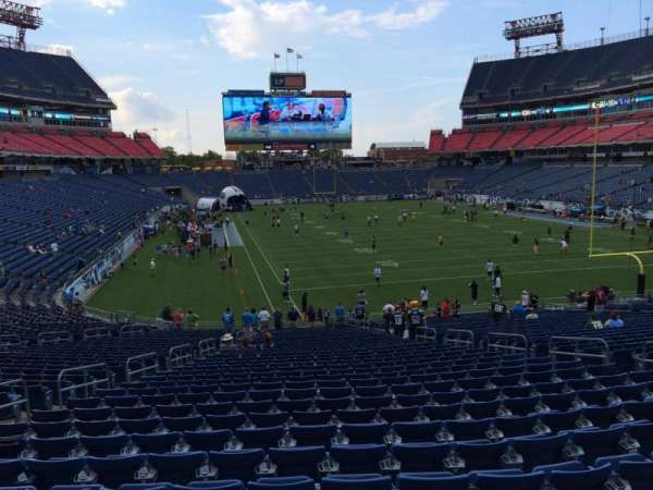 Nissan Stadium, section: 126, row: LL, seat: 10