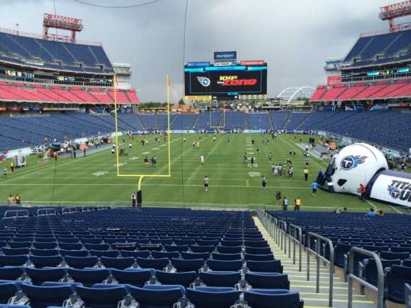 Nissan Stadium, section: 146, row: LL, seat: 1
