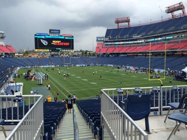 Nissan Stadium, section: 103, row: SRO