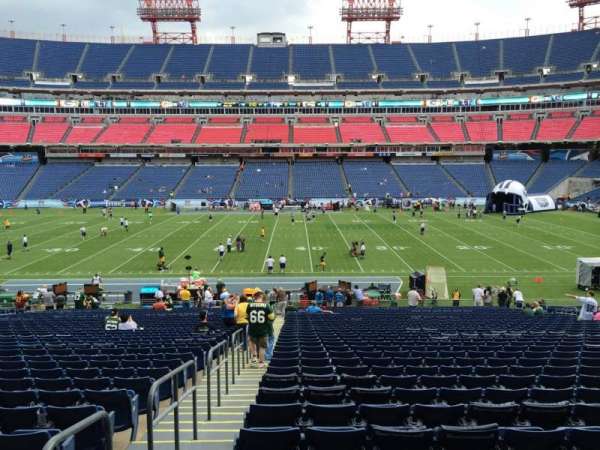 Nissan Stadium, section: 111, row: LL, seat: 21
