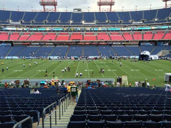 Nissan Stadium, section: 112, row: LL, seat: 21