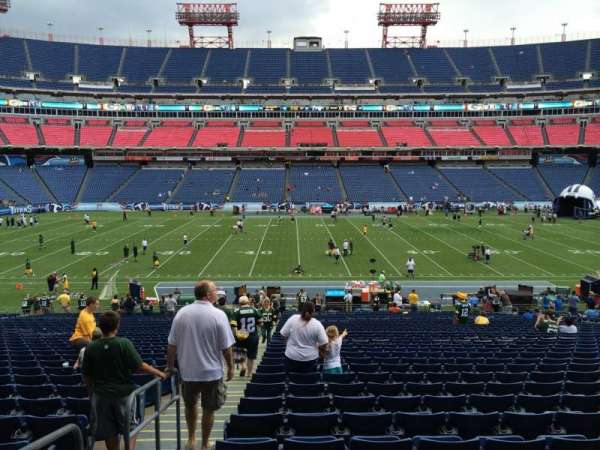 Nissan Stadium, section: 113, row: LL, seat: 21