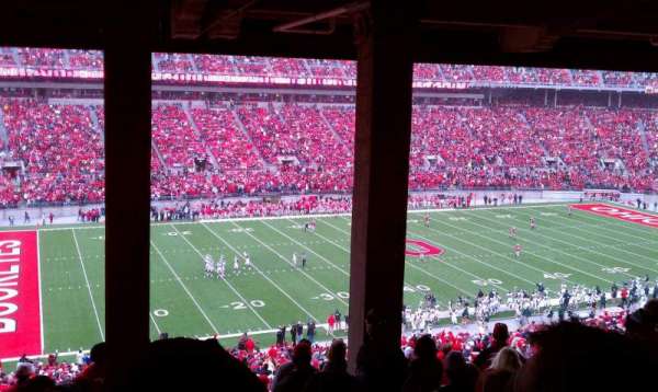 Ohio Stadium, section: 24B, row: 9, seat: 29