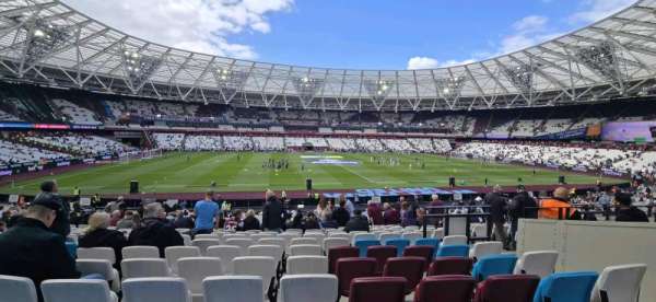 London Stadium, section: 135, row: 32, seat: 295