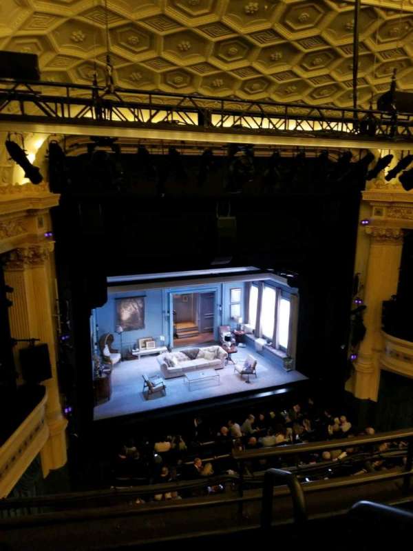 Hudson Theatre, section: Balcony L, row: C, seat: 1