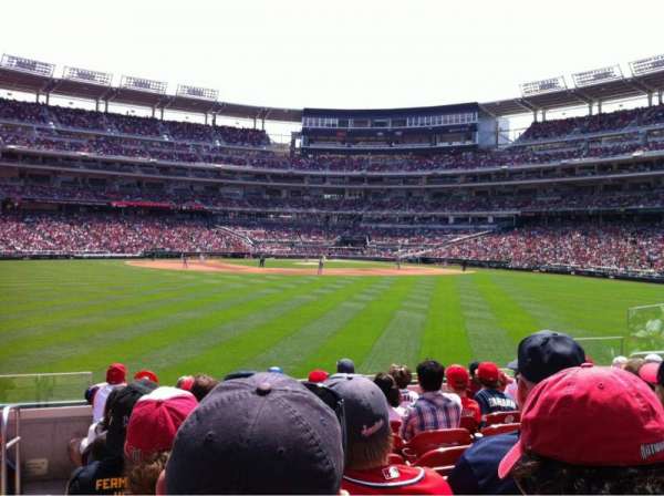 Nationals Park, section: 100, row: J, seat: 17