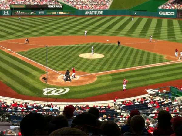 Nationals Park, section: 215, row: G, seat: 13