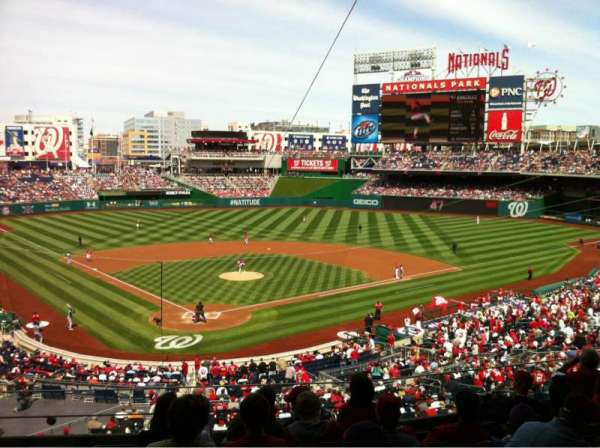 Nationals Park, section: 215, row: G, seat: 13