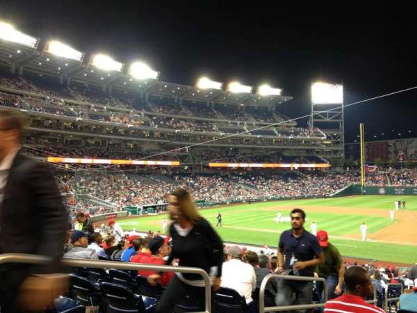 Nationals Park, section: 131, row: LL
