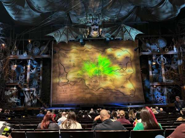 Gershwin Theatre, section: Orchestra C, row: L, seat: 109