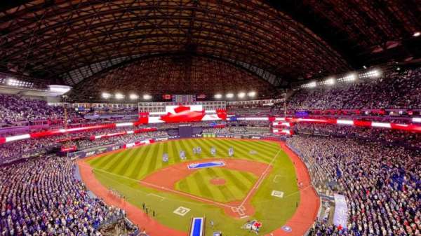 Rogers Centre, section: 526, row: 2, seat: 3