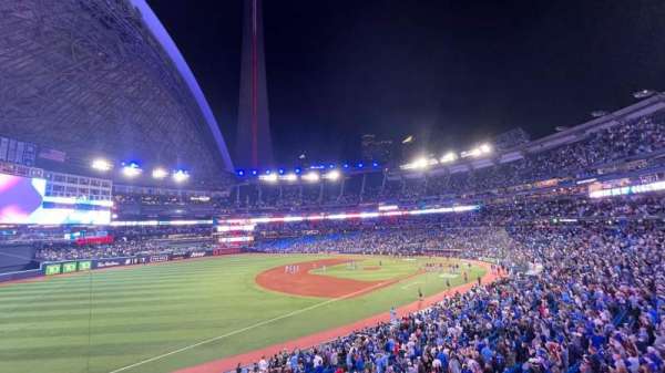 Rogers Centre, section: 235, row: 1, seat: 19