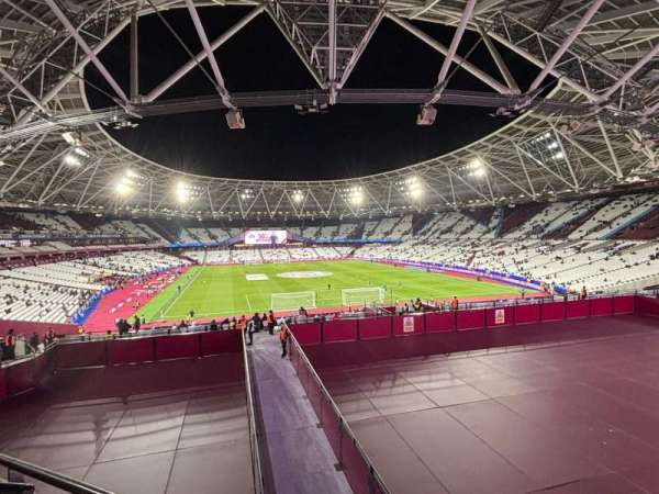 London Stadium, section: 219, row: 37, seat: 65