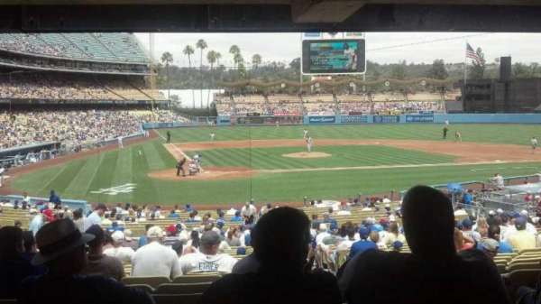 Dodger Stadium, section: 8FD, row: y, seat: 12