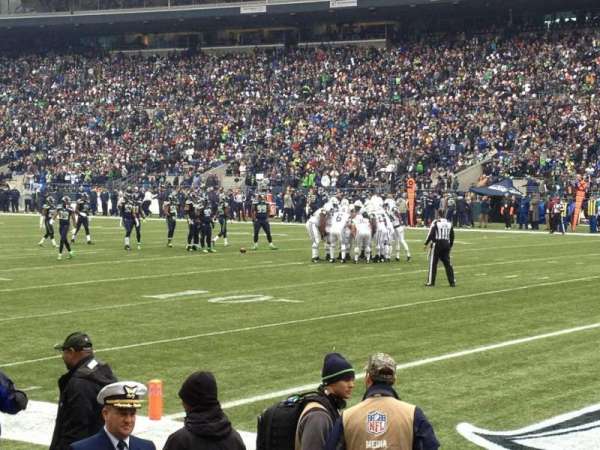Lumen Field, section: 104, row: A, seat: 4