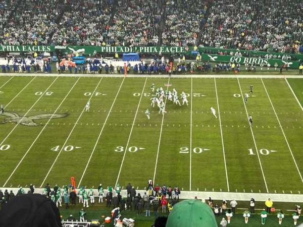 Lincoln Financial Field, section: 202, row: 4, seat: 5