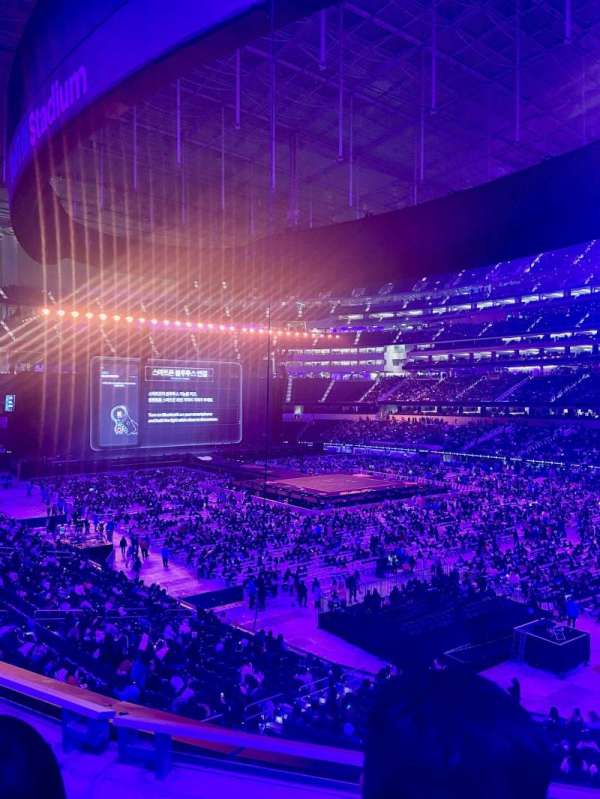 SoFi Stadium, section: 225, row: 2, seat: 7