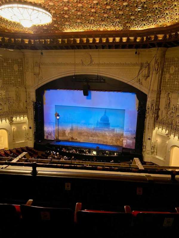 Orpheum Theatre, San Francisco, section: Balcony C, row: C, seat: 110