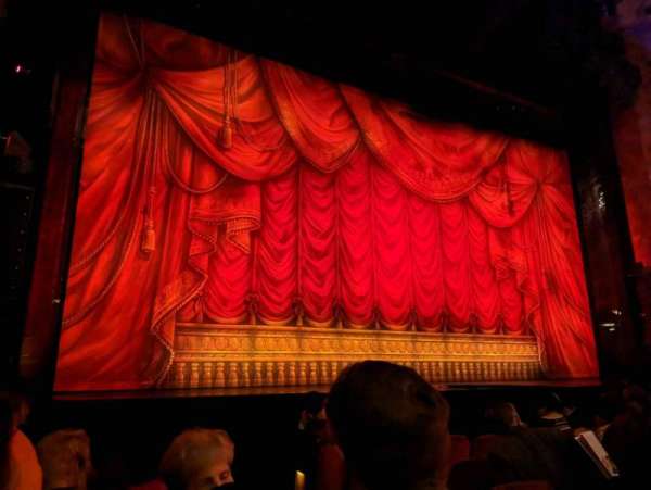 August Wilson Theatre, section: Orchestra L, row: F, seat: 3