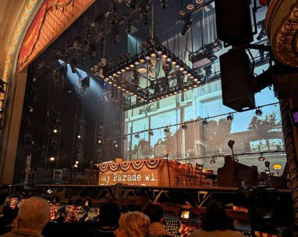 Bernard B. Jacobs Theatre, section: Orchestra R, row: D, seat: 8