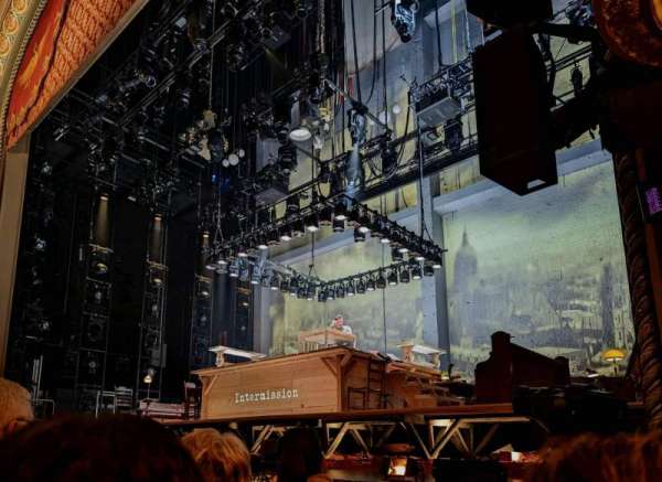 Bernard B. Jacobs Theatre, section: Orchestra R, row: D, seat: 8