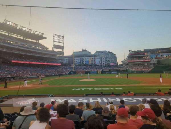 Nationals Park, section: 128, row: L, seat: 9