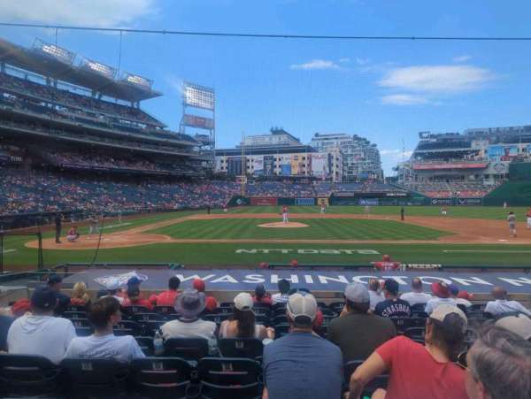 Nationals Park, section: 128, row: N, seat: 8