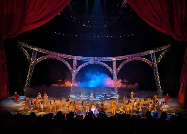 O Theatre, section: 203, row: Q, seat: 10