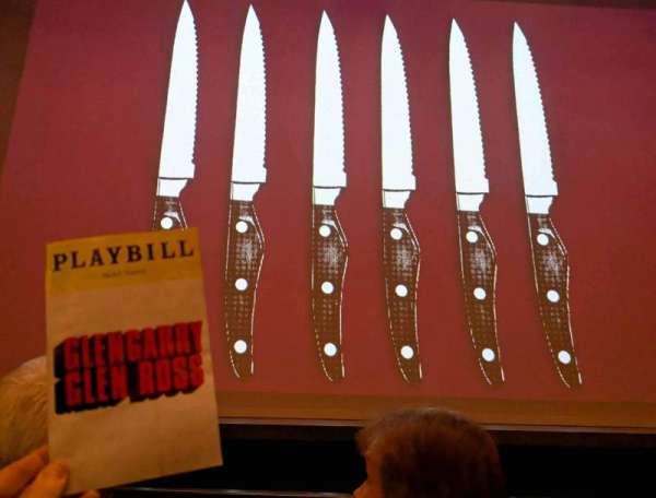Palace Theatre, Broadway, section: Orchestra L, row: A, seat: 103