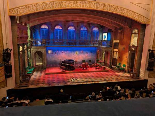 Gerald Schoenfeld Theatre, section: Mezzanine C, row: A, seat: 101