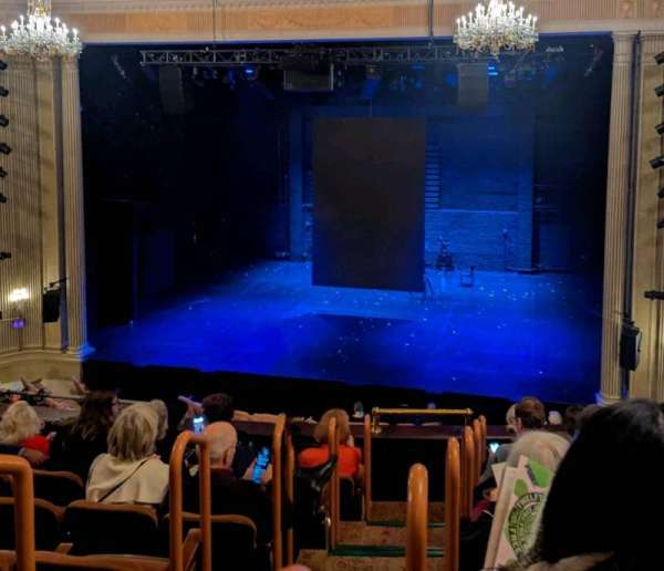Music Box Theatre, section: Mezzanine R, row: G, seat: 2