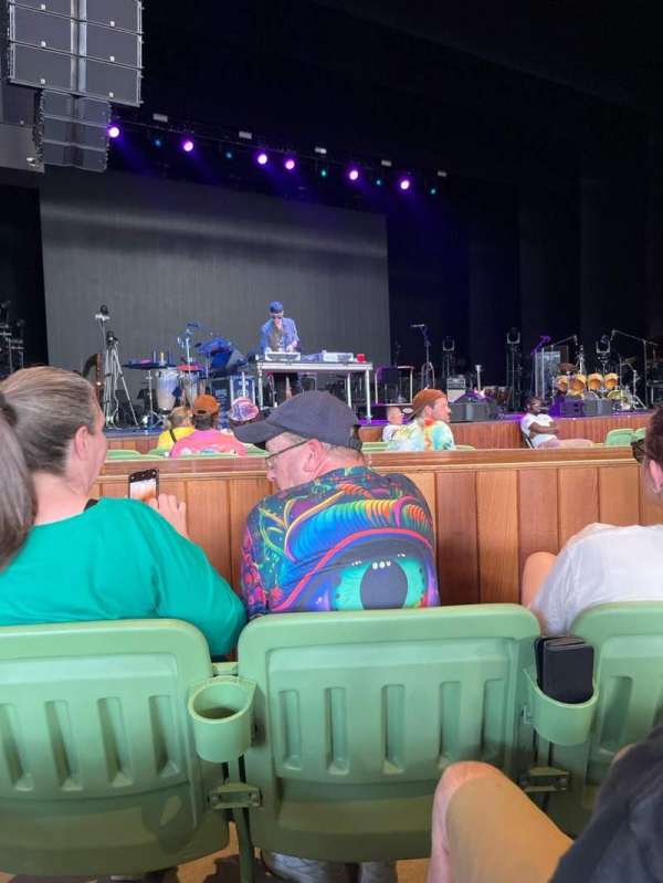 TD Pavilion at the Mann, section: Prime 100, row: D, seat: 110