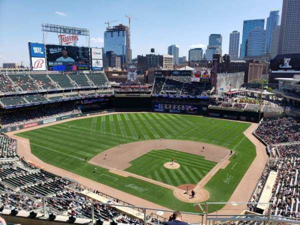 Target Field, section: 317, row: 7, seat: 1