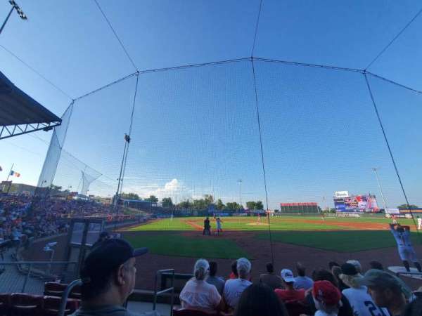Veterans Memorial Stadium, Cedar Rapids, section: 109, row: F, seat: 1