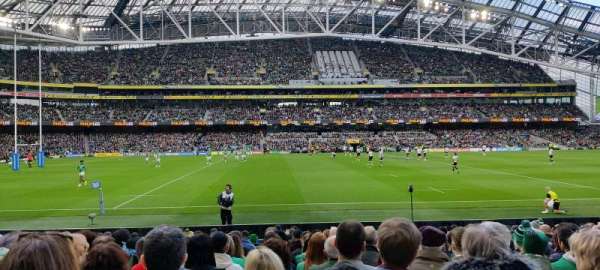Aviva Stadium, section: 106, row: S, seat: 10