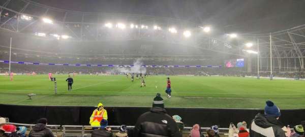 Aviva Stadium, section: 104, row: F, seat: 11
