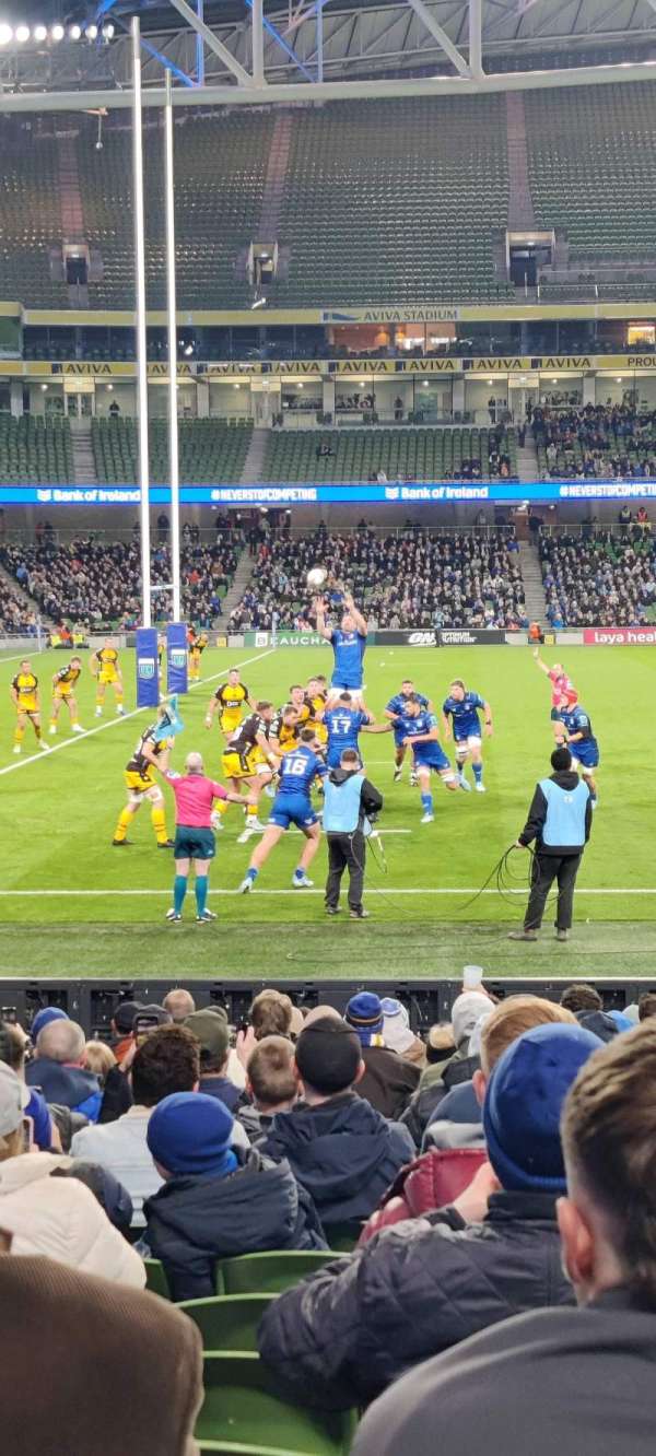 Aviva Stadium, section: 107, row: S, seat: 21