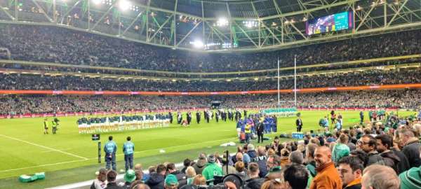 Aviva Stadium, section: 127, row: L, seat: 13