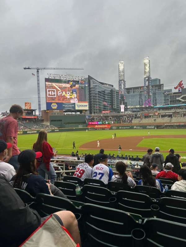 Truist Park, section: 131, row: 10, seat: 12