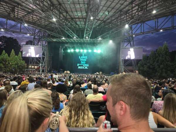 Ameris Bank Amphitheatre, section: 103, row: Q, seat: 6