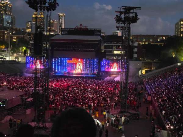 Bobby Dodd Stadium, section: 114U, row: 45, seat: 8