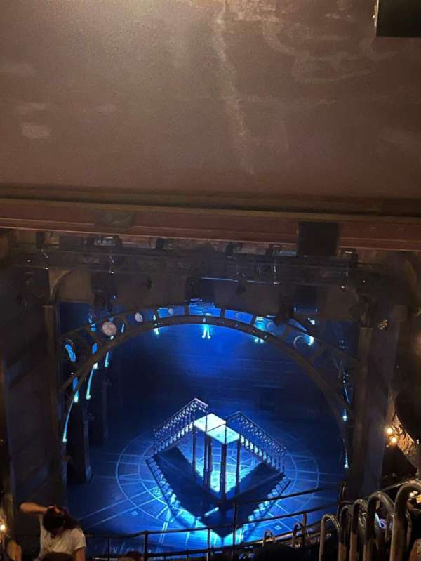 Palace Theatre, West End, section: Balcony, row: L, seat: 9