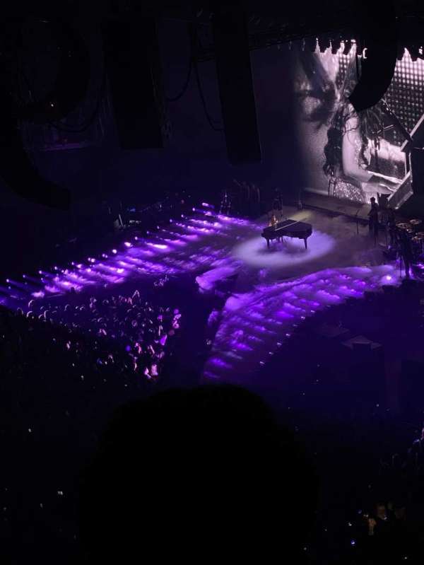 The O2, London, section: 419, row: B, seat: 416