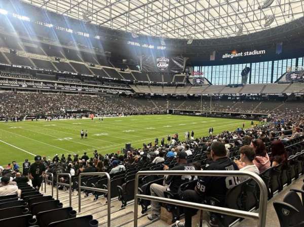 Allegiant Stadium, section: 118