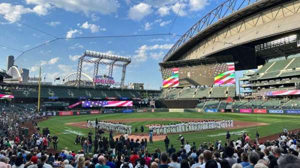 T-Mobile Park, section: 128, row: 20, seat: 11