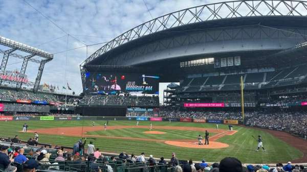 T-Mobile Park, section: 133, row: 18, seat: 8