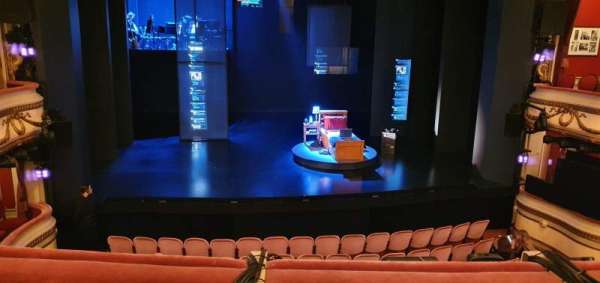 Noël Coward Theatre, section: Royal Circle, row: B, seat: 19