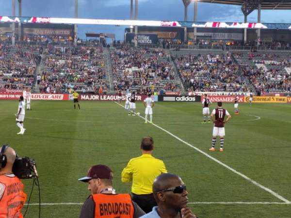 Dick's Sporting Goods Park, section: 129, row: 3, seat: 7