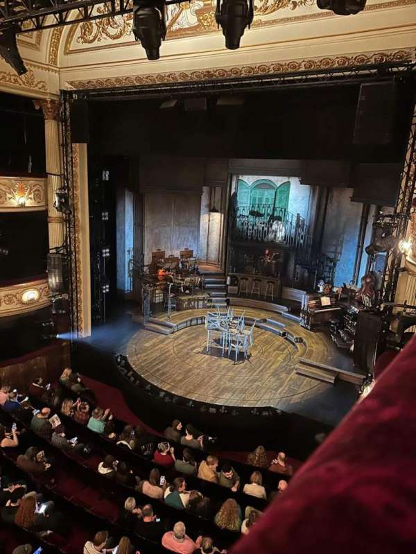 Lyric Theatre, West End, section: Grand Circle, row: A, seat: 11