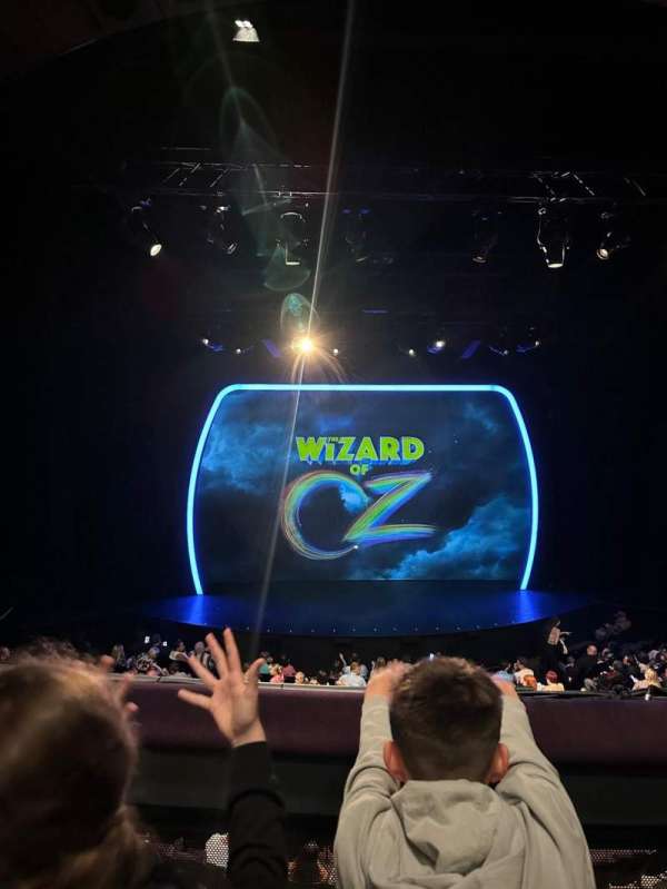 Gillian Lynne Theatre, section: Circle, row: B, seat: 48